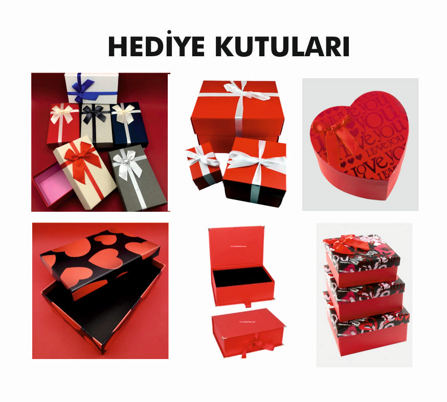ÖZEL FİRMA BASKILI HEDİYE KUTUSU