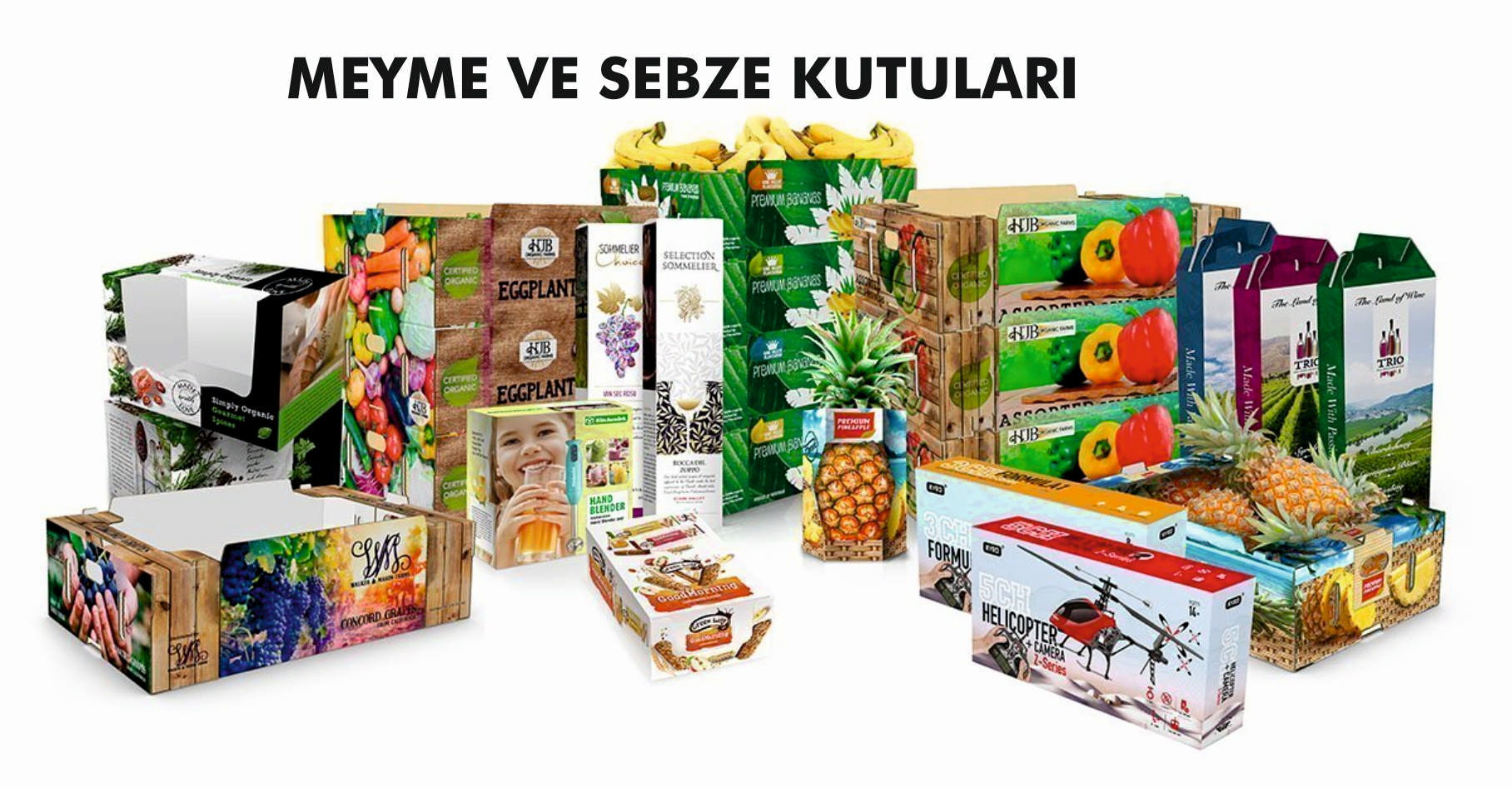 ÖZEL BASKILI MEYVE VE SEBZE KUTULARI 