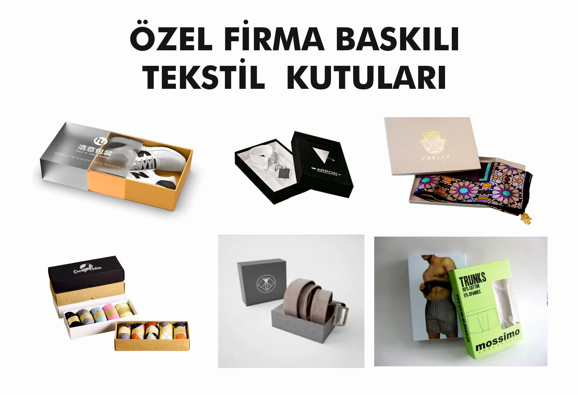 ÖZEL FİRMA BASKILI TEKSTİL KUTULARI
