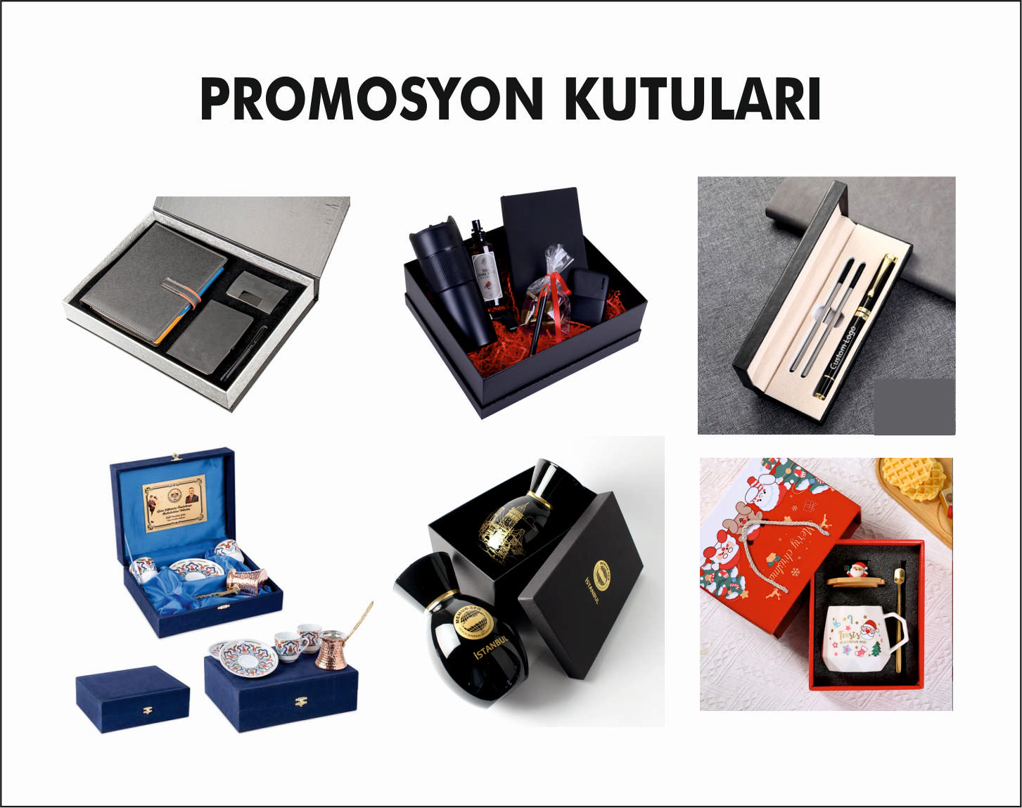 ÖZEL FİRMA BASKILI PROMOSYON KUTULARI.