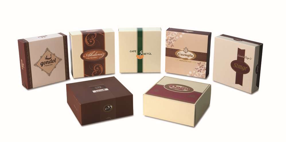 ÖZEL FİRMA BASKILI (1 NO) TURTA KUTUSU