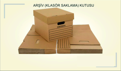 Arşiv Klasör Saklama Kutusu